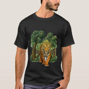 „Wilder Tiger im Wald – Natürlicher Dschungel in g T-Shirt