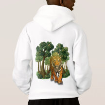 „Wilder Tiger im Wald – Natürliches Licht Dschunge