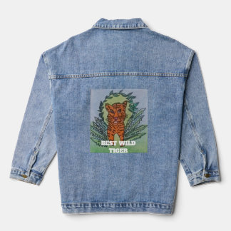 Wilder Tiger Jeansjacke