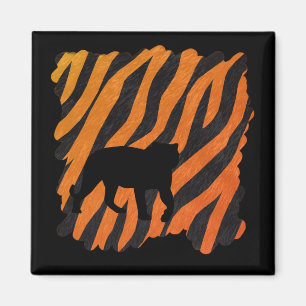 Wilder Tiger-Magnet Magnet