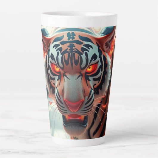 Wilder Tiger Milchtasse (Vorderseite)