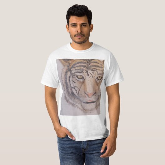 Wilder Tiger-T - Shirt (Vorne ganz)