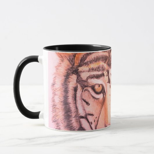 Wilder Tiger Tasse (Links)