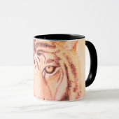 Wilder Tiger Tasse (VorderseiteRechts)