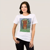 wilder Tiger Tri-Blend Shirt (Vorderseite voll)