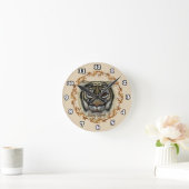 Wilder Tiger Uhr (Zuhause)