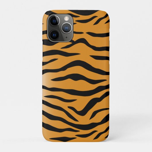 Wilder Tigerfell-Muster Case-Mate iPhone Hülle (Rückseite)