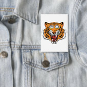 Wilder Tigerkopf Illustration-24327 Button (Insitu)