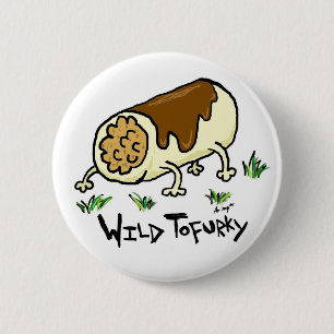 Wilder Tofurky Knopf Button