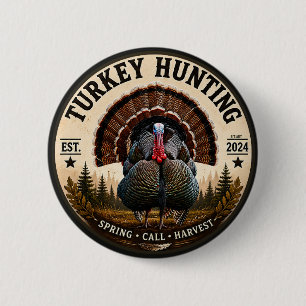 Wilder Truthahn   Button