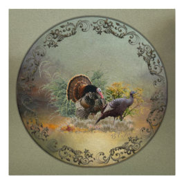 Wilder Truthahn Fotodruck