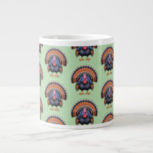 Wilder Truthahn Jumbo-Tasse