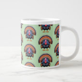 Wilder Truthahn Jumbo-Tasse (Rechts)