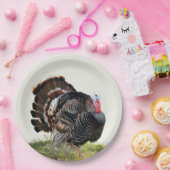 Wilder Truthahn Pappteller (Party)