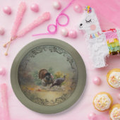 Wilder Truthahn Pappteller (Party)