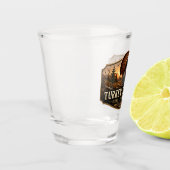 Wilder Truthahn Schnapsglas (Links)