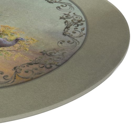 Wilder Truthahn Schneidebrett (Ecke)