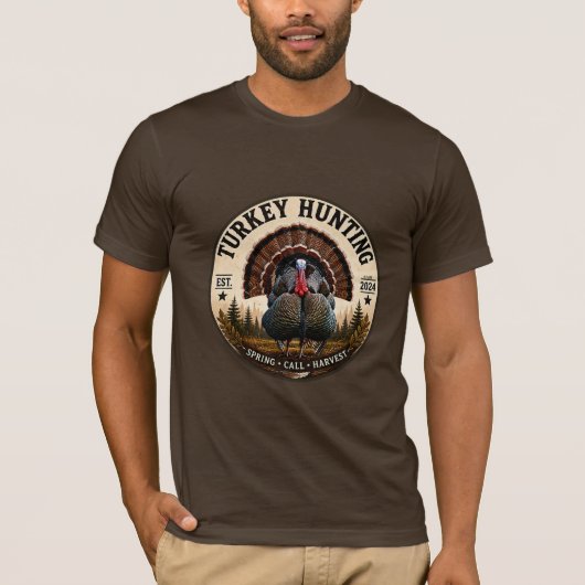 Wilder Truthahn   T-Shirt (Vorderseite)