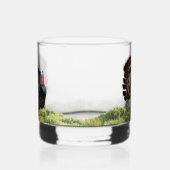 Wilder Truthahn Whiskyglas (Links)