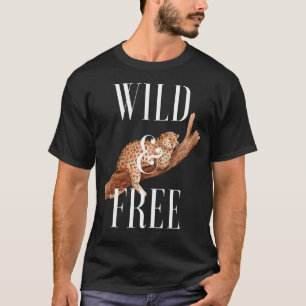 Wilder und freier Gepard Haltung Südlich Heilige B T-Shirt