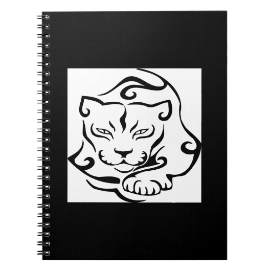 Wilder und herrlicher Puma Notizblock (Vorderseite)