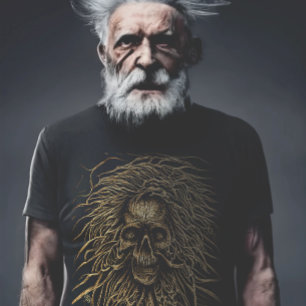Wilder und komischer T - Shirt