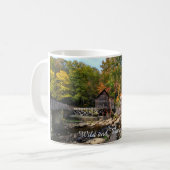 Wilder und wunderbarer Park West Virginia Babcock Kaffeetasse (Vorderseite Links)