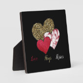 Wilder Valentinstag Fotoplatte (Vorderseite)