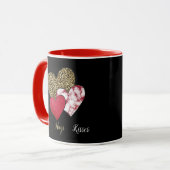 Wilder Valentinstag Tasse (Vorderseite Links)