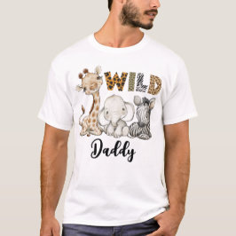 Wilder Vater des Birthday Boy Safari T - Shirt