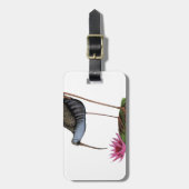 wilder Vogel der Wasserschiene Gepäckanhänger (Vorderseite vertikal)