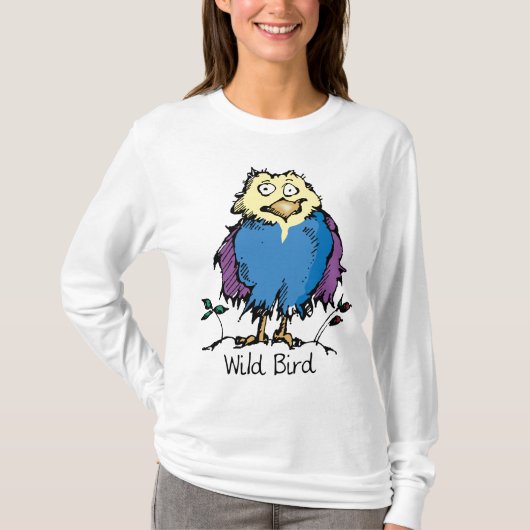 Wilder Vogel von Michigan T-Shirt (Vorderseite)