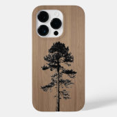 Wilder Wald - Schnittholz - Holz Case-Mate iPhone Hülle (Rückseite)