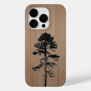 Wilder Wald - Schnittholz - Holz Case-Mate iPhone 14 Pro Hülle