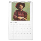 Wilder Westabdeckungs-Kunst-Kalender Kalender (Feb 2027)