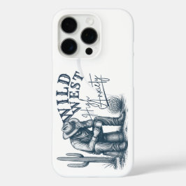 Wilder Westen High Anxiety | Lustiges Western-Desi iPhone 16 Pro Hülle