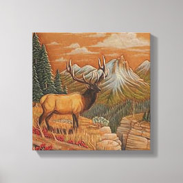 "Wilder Westen/Landschaft" CANVAS DRUCKEN 12X12 Leinwanddruck