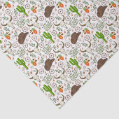 Wilder Westen Seidenpapier (Detail)