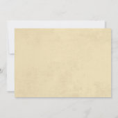 Wilder Westen wie der Westen ein Geburtstag Einladung (Rückseite)