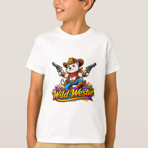 Wilder Westie-Cowboy West Highland Terrier T-Shirt