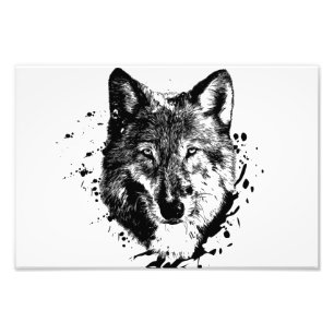 Wilder Wildwolf Welt Freie Erde Fotodruck