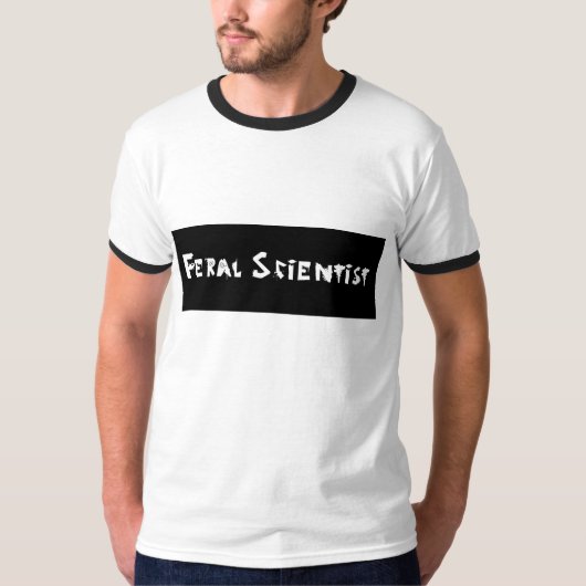Wilder Wissenschaftler T-Shirt (Vorderseite)