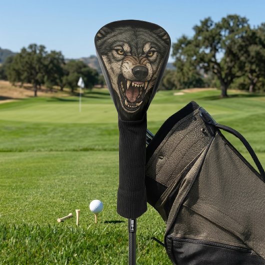 Wilder Wolf Golf Headcover