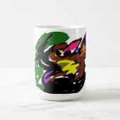 Wilder Wolf Herbst Kaffeetasse (Mittel)
