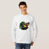 Wilder Wolf Herbst T-Shirt (Vorne ganz)