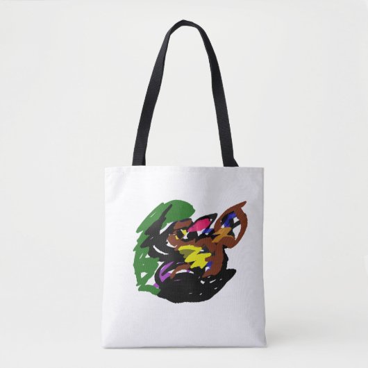Wilder Wolf Herbst Tasche (Vorderseite)