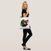 Wilder Wolf Herbst Tasche (Am Model)