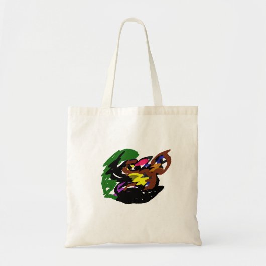 Wilder Wolf Herbst Tragetasche (Vorne)