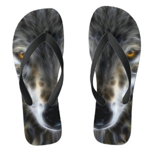 Wilder Wolf Inspirationsbild Badesandalen