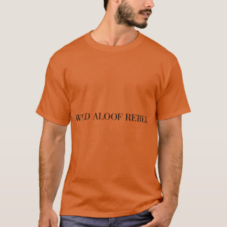 Wilder zurückgezogener Rebell retro lustig T-Shirt